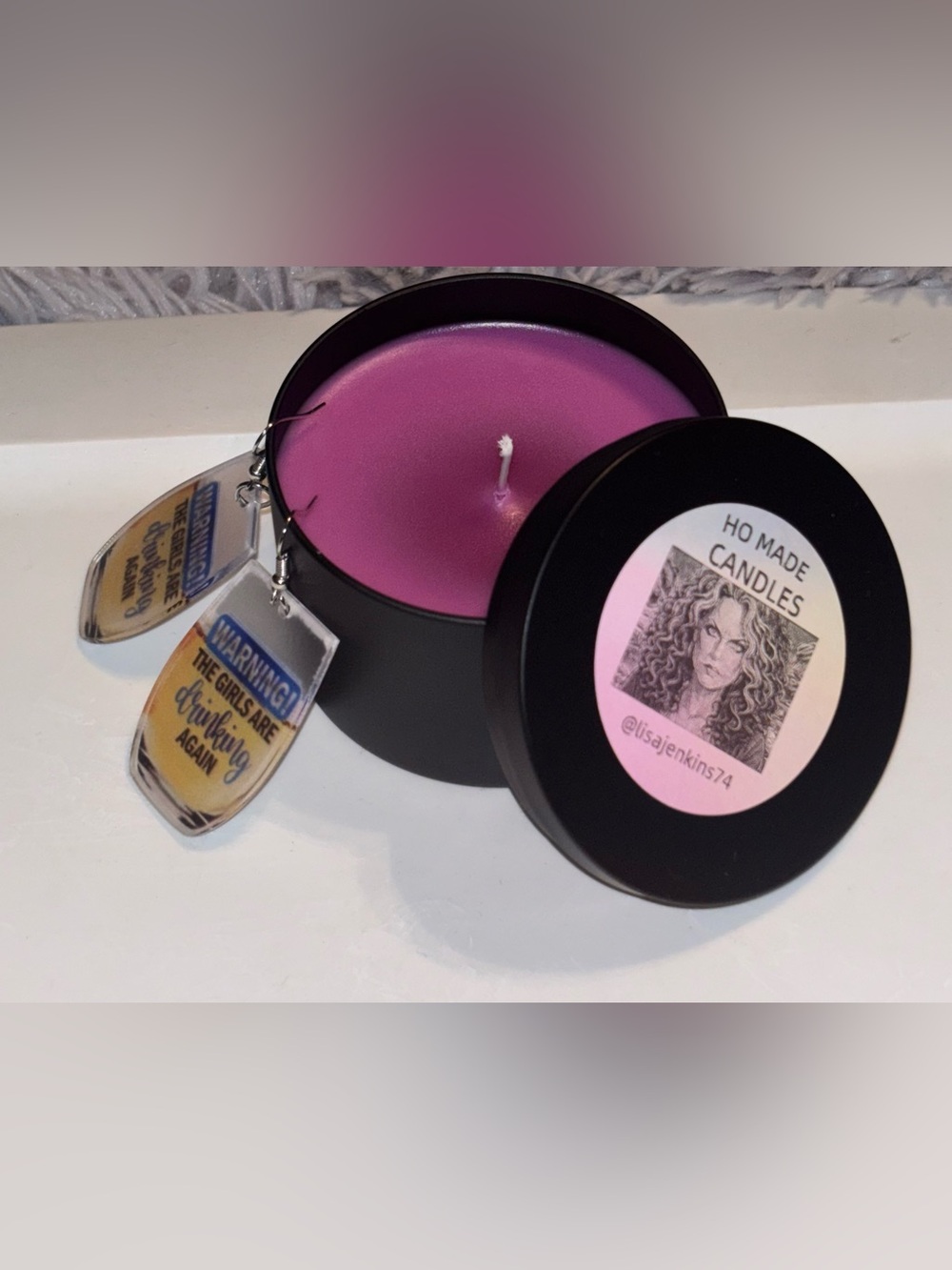 Handmade Cabernet Grape Candle by HO MADE CANDLES